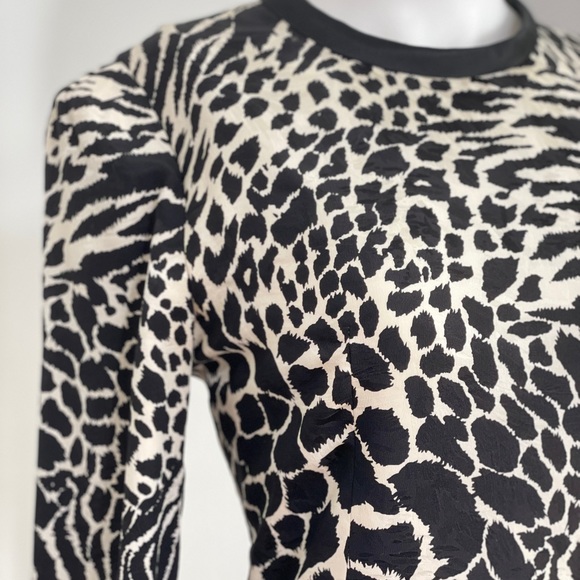 Vintage Carolina Herrera Animal Print Dress - Picture 10 of 16